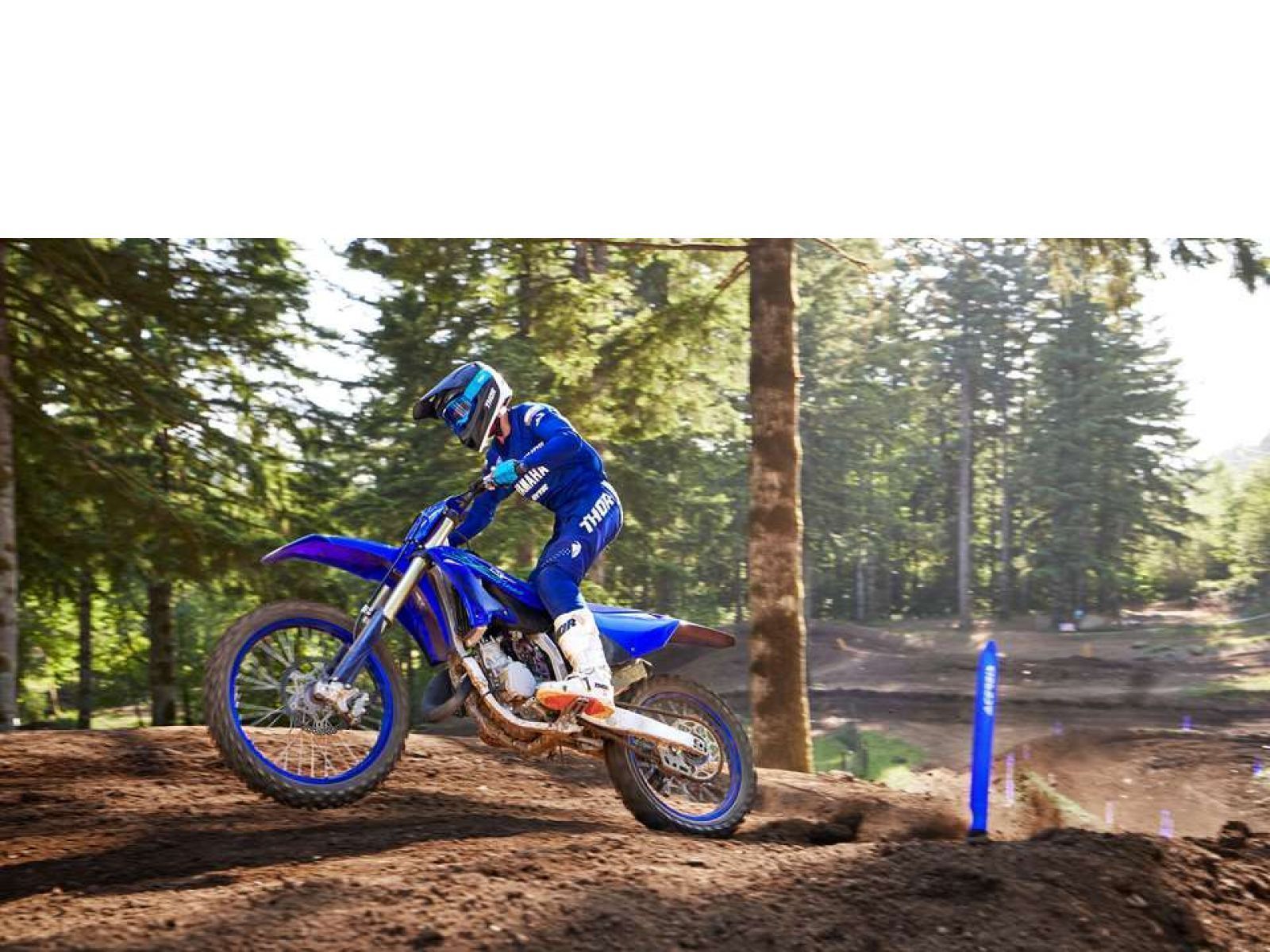 Мотоцикл YAMAHA YZ125 (Icon Blue) 2024